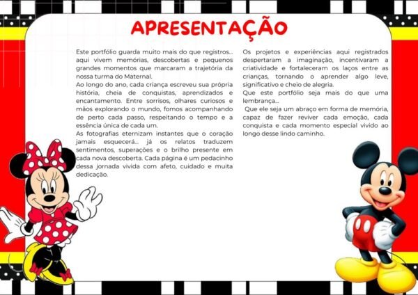 Portfólio Minie e Mickey - Imagem 2