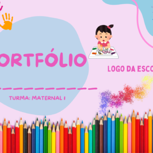 Portfólio Lápis de cor Horizontal