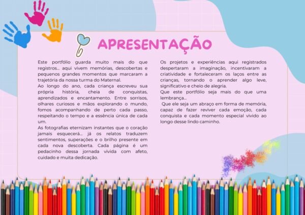 Portfólio Lápis de cor Horizontal - Imagem 2
