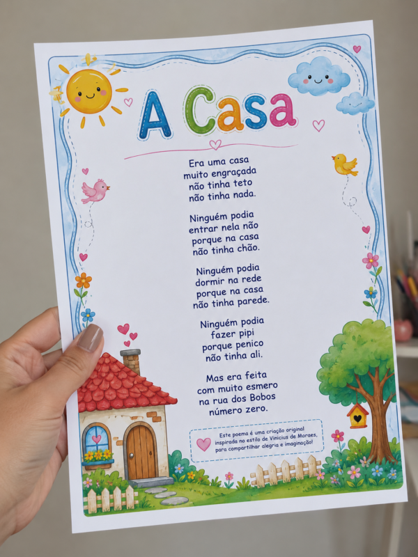 Poema Ilustrado – A Casa