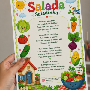 Poema Ilustrado – Salada Saladinha