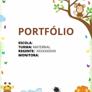 Portfólio Animais na floresta